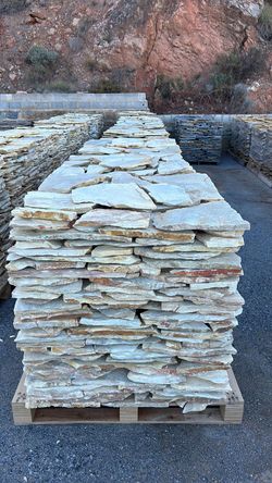 Onregelmatige witte vanillekwartsiet plaatpallet