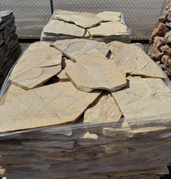 Onregelmatige witte vanillekwartsiet plaatpallet