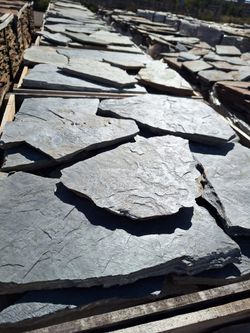 Παλέτα ακανόνιστη γκρι ανατολίτικη πλάκα χαλαζίτη