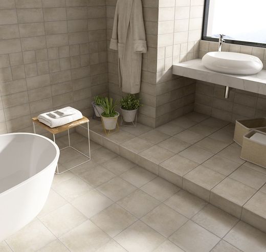 Paviment gres Soho Cement 31,6x31,6 - 1m2/caixa Benesol