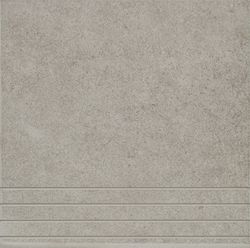 Marche en céramique Modena gris 31,6x31,6 cm Benesol
