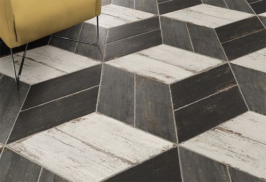 Esglaó porcelànic 32x32x4 Retro Negre Natucer