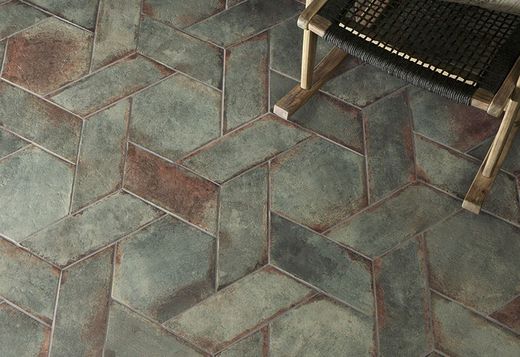 Rutschfeste Porzellanstufe 22,5x33x4 D'Anticato Muschio Natucer