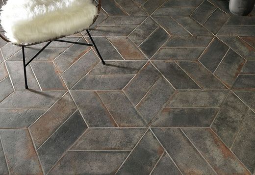 Rutschfeste Porzellanstufe 22,5x33x4 D'Anticato Notte Natucer