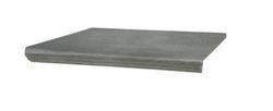Peldaño Fiorentino Cazorla gris antideslizante 33,3x33,3 cm Azuliber