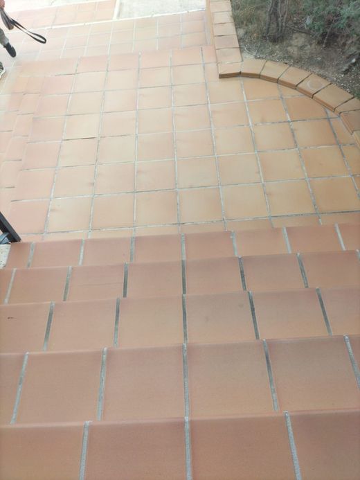 Esglaó rodó 25cm Natural Gres d'aragó