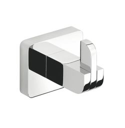 Percha adhesiva de baño cromo Dona_03 PyP