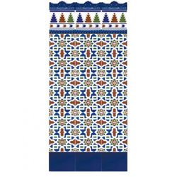 Μπαρόκ Μπλε Βαλένθια Molding Piece 5x20 Ribesalbes