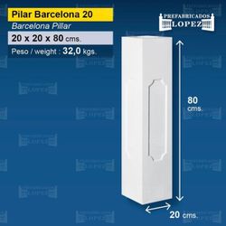 Pilar Barcelona 20 Prefabricerad López