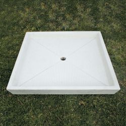 Plato Ducha Exterior Bambú 9 x 80 x 80 cm