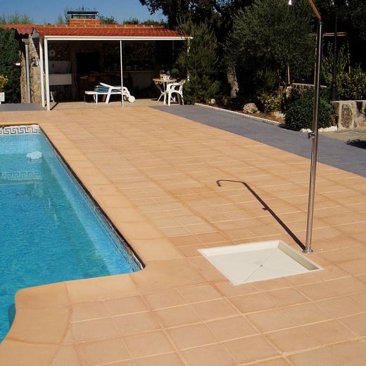 Plato Ducha Exterior Bambú 9 x 80 x 80 cm