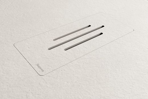 Plat dutxa Evolution blanc Nuovvo