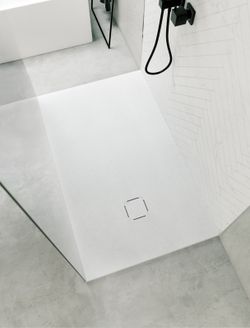 Nuovvo weiße Quadrattia Duschwanne