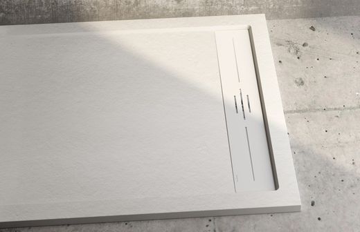 Nuovvo white Stone shower tray