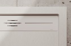 Nuovvo white Stone shower tray