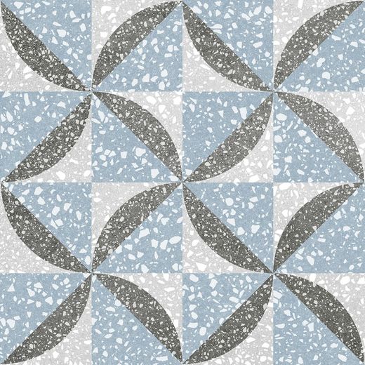 Porcelanato Santa Mónica 25x25 antiderrapante 1,00m2 16 peças Keros