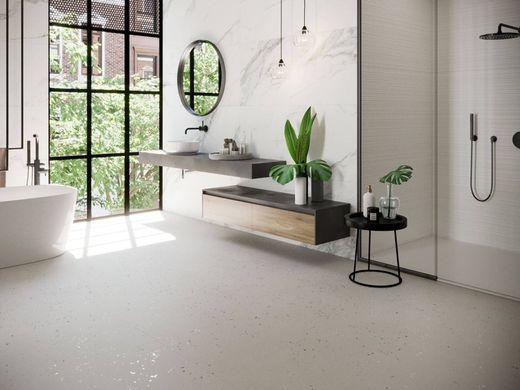 Porcelananico 1841 Λευκό 100x100 cm Porcelanite Δύο