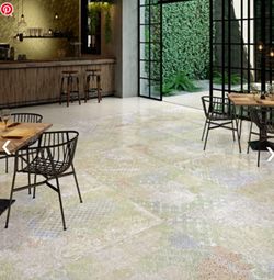 Porcelain 100x100 Bohemian Blend Natural 1 Pza / Aparici Box