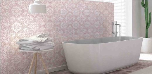 Porslin 25x25 Alhambra röd 1,00m2 - 16 st Keros