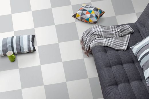 Porslin 25x25 Barcelona vit 1,00m2 / låda 16 st Keros