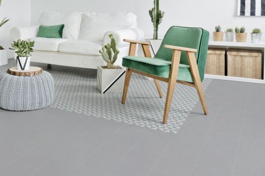 Porslin 25x25 Barcelona grå 1,00m2 / låda 16 st Keros