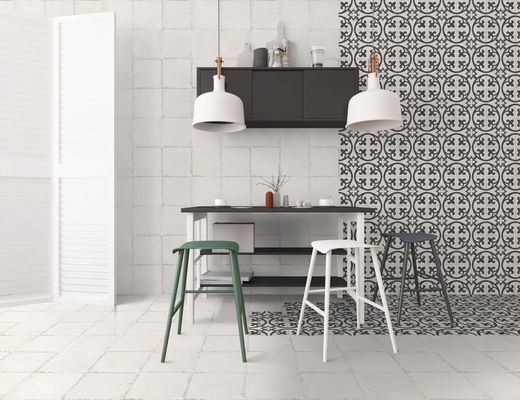 Porcelain 25x25 Chez Coco Floral 1,00m2 - 16 pcs Keros