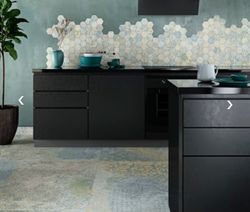 Porseleinen doos 60x60 Bohemian Blue Natural 4 Pza / Box 1,4m2 Aparici