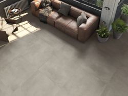 Rutschfeste Feinsteinzeugfliese 1900 grau Porcelanite