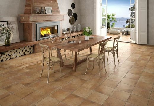 Porcelain box Bechí ocher non-slip 33.3X33.3 9 pcs / Box 1.00 M2 / Box BLUE