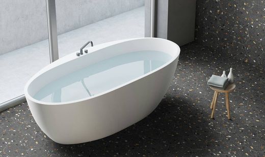 Πλακάκι Πορσελάνη Μαύρο Τριτάτο Εξαγωνικό 23x27 0,75m2 Keros