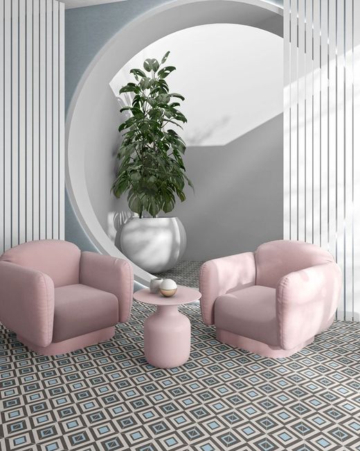 Maori Svart porslinskakel 22,3x22,3 1,00m2 / kartong 20 stycken Tau Cerámica