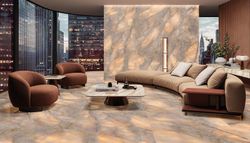 Porcelánico Tele di Marmo Lumina Golden Ambra 60x120 cm EMIL
