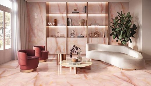 EMIL Pure Onyx Mauve Marmer Porseleinen Doos