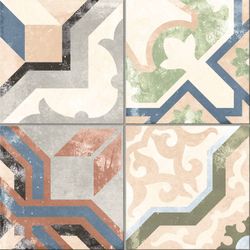 Porcelanico 25x25 Borne Multicolor 1,00m2 16pzas Codicer