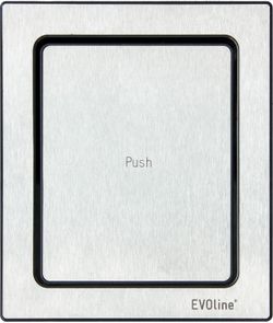 Gniazdo Port Push ze szczotkowanej stali nierdzewnej