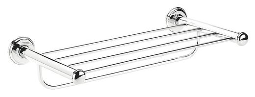 Handdoekhouder met verchroomde messing staaf Ac-59