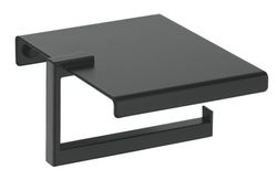 Portarrollos adhesivo con tapa Plexo negro_01 Pyp