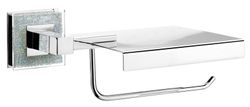 Portarrollos adhesivo con tapa Rubi cromo Swarovsky_01 Pyp