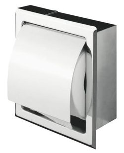 Portarrollos adhesivo Pared con tapa AC_87 PyP
