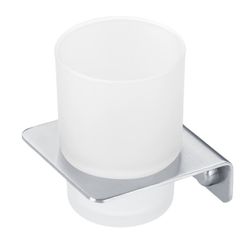 Portavasos adhesivo baño Acero inoxidable Argos_08 PyP