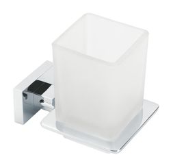 Portavasos pared cromo Nick_08 Pyp