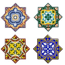 Posavasos hidraulico Medidas: 0,7 cm x 10,8 cm x 10,8 cm  Material: Ceramica Peso neto: 85 grs.