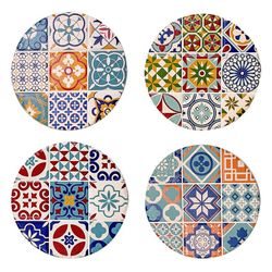 Posavasos hidraulico Medidas: 0,7 cm x 10,8 cm x 10,8 cm  Material: Ceramica Peso neto: 95 grs.