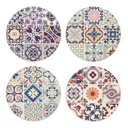 Set 4 Posavasos redondo  10,8cm 18975 Signes Grimalt