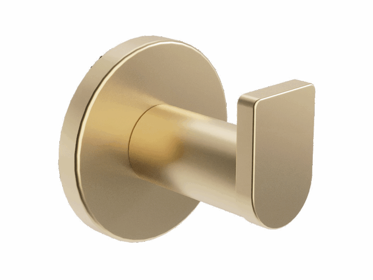 Practic Percha Individual Oro Cepillado Medimex