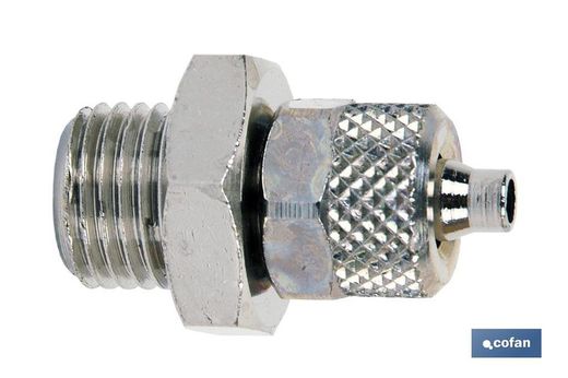 Filetage métrique mâle droit T5 / 3 - M6