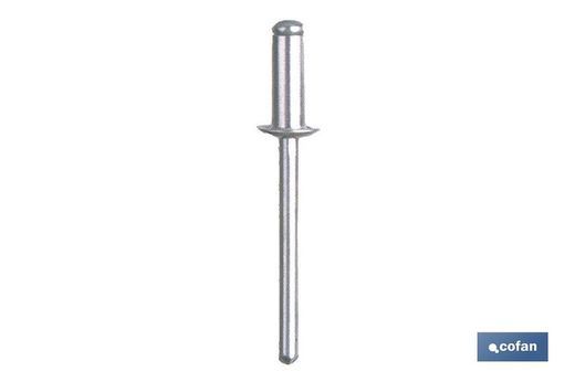 Rivets fleur 4,8 X 30 mm