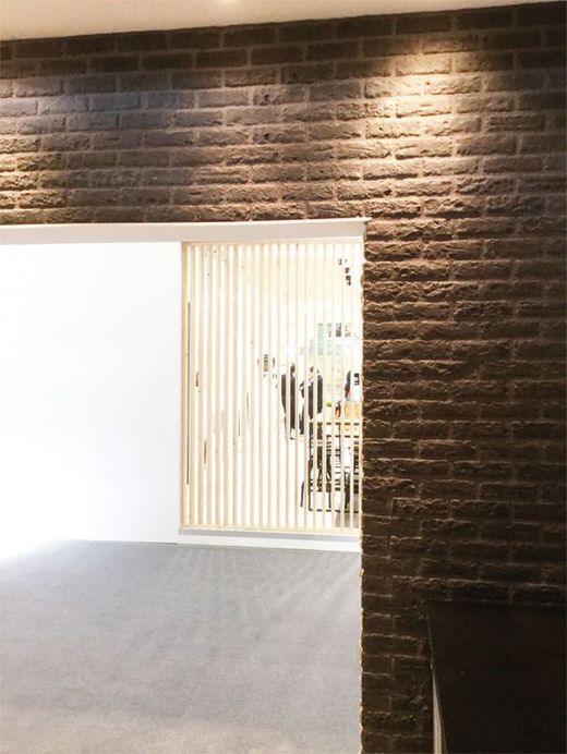 Płytki ścienne London Black 2x6,5x21cm Verniprens