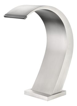 Rociador cascada de piscina Iguazú 20 cm acero inoxidable S.316