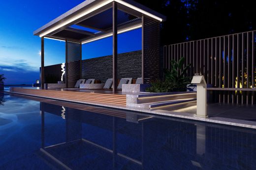 Rociador cascada de piscina Niagara 15 cm moka acero S.316